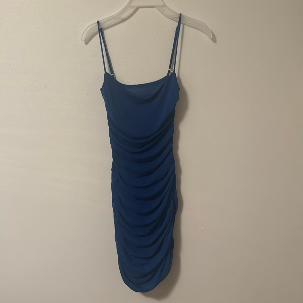 mini dress with a cutout in the back